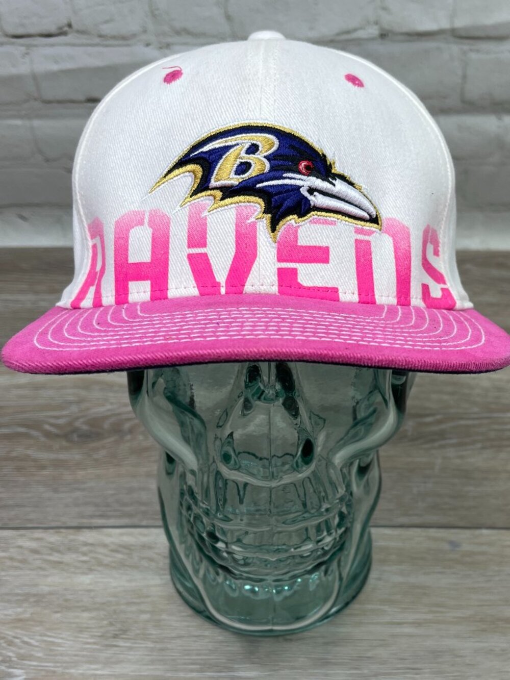 REEBOK BALTIMORE RAVENS BREAT CANCER AWARENESS ONFIELD HAT / CAP